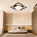 Modern Simple Square Shape LED Flush Mount Ceiling Light