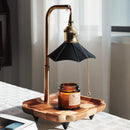 Wood Retro Table Lamp Aromatherapy Candle Table Lamp