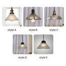 Retro Creative Glass Pendant Lights