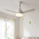 Ceiling Fans with LED Lights Dimmable for Bedroom Living Room Kitchen
