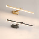 Contemporary Aluminum Simple Long Mirror Bathroom Wall Lighting, Picture Light