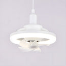 Mini ABS Ceiling Fans with Lights for Dormitory Porch Bedroom