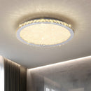 Chrome Crystal Flush Mount Ceiling Light Luxury Crystal Chandeliers