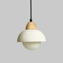 Simple White Stone Kitchen Pendant Lighting