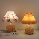 Modern Simple Bamboo Weaving Table Lamps
