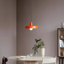 Bauhaus Modern Colorful Iron Pendant Light For Living Room