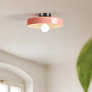 Contemporary Art Decor Iron Round LED Flush Mount Ceiling Lights