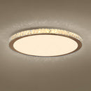Chrome Crystal Flush Mount Ceiling Light Luxury Crystal Chandeliers