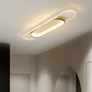 Contemporary Iron Living Room Flush Mount LED Ceiling Light