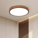 Simple Brown Dimmable LED Ceiling Light