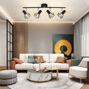 Modern Iron Living Room Adjustable Track Lighting