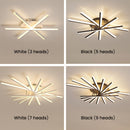 Nordic Minimalist Metal Creativity LED Ceiling Light