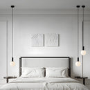 Design Opalescent Glass Globe Bedroom Pendant Light