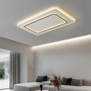 Simplistic Creative White Metal LED Bedroom Ceiling Light
