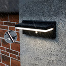 Modern ABS Led Solar Sensor Outdoor Wall Lights for Hallway Patio Porch