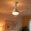 Ceiling Fans with LED Lights Dimmable for Bedroom Living Room Kitchen