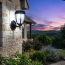Dusk-to-Dawn Solar Outdoor Wall Lights for Garden Porch Entrance