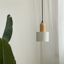 Simple White Stone Kitchen Pendant Lighting