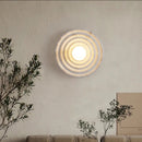 Wabi-sabi Round Circle Indoor Wall Lamp