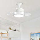 Minimalist 3-Blade Ceiling Fan with Lights for Dormitory Bedroom