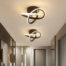 Set of 2 Modern LED Ceiling Lights for Hallway