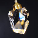 Creative Modern Crystal Gold Raindrop Chandelier