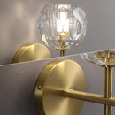 Modern Gold Crystal LED Wall Lights For Living Room