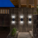 Solar Waterproof UP and Down Wall Lights Night to Dawn LED Solar Wall Lamps for Backyard Garden Garage