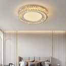 Luxury Crystal LED Ceiling Light Modern Round Chandelier for Living Room