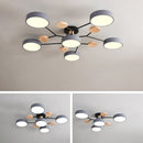 Art Deco Chandelier, Modern Flush Mount Chandelier Ceiling Light