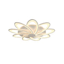 Modern Design Flower Shape White Bedroom Ceiling Light