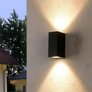 Modrn Minimalist IP65 Outdoor Wall Lights in Black