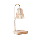 Contemporary Nordic Brown Glass Bedroom Mini Warming Candle Lamp