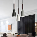 Nordic Creative Small Goblet Metal Bedroom Pendant Light