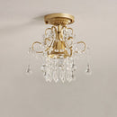 Modern Mini Crystal Ceiling Lights for Porch Hallway