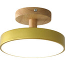 Set of 2 Nordic Semi Flush Ceiling Lights Hallway LED Ceiling Lamp