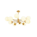 Gold Luxury Brass Chandelier Light For Bedroom