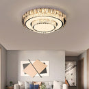 Modern LED Crystal Flush Mount Ceiling Lights Fixture for Dining Room Bedroom
