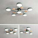 Modern Round Low Ceiling Light For Living Room