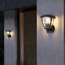 IP44 Weather-resistant Black Lantern Outdoor Lights for Garden