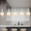 Nordic Glass Globe Ball Pendant Light for Dining Room Kitchen