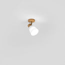 Modern Rotatable Wood Minimalism Decor Track Lighting For Hallway