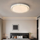 Modern Crystal Flush Mount LED Ceiling Lamp for Dining Room