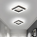 Set of 2 contemporary modern led ceiling lights for hallway