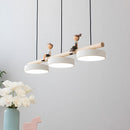 Modern Macaron LED Pendant Light With Cartoon Figures for Dining Area