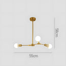 Elegant Iron Craft Living Room Flush Mount Ceiling Light