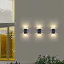 Solar Waterproof UP and Down Wall Lights Night to Dawn LED Solar Wall Lamps for Backyard Garden Garage