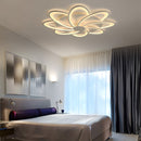 Modern Design Flower Shape White Bedroom Ceiling Light