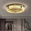 Modern Luxury K9 Crystal LED Flush Mount Ceiling Light
