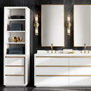 Modern Gold Bathroom Wall Lights